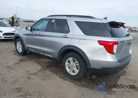2021 Ford Explorer Xlt z USA, uszkodzony, nr VIN 1FMSK8DH3MGA51986